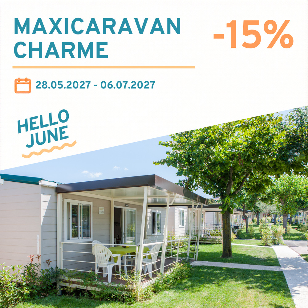 Image: -15% HELLO JUNE - MAXICARAVAN CHARME