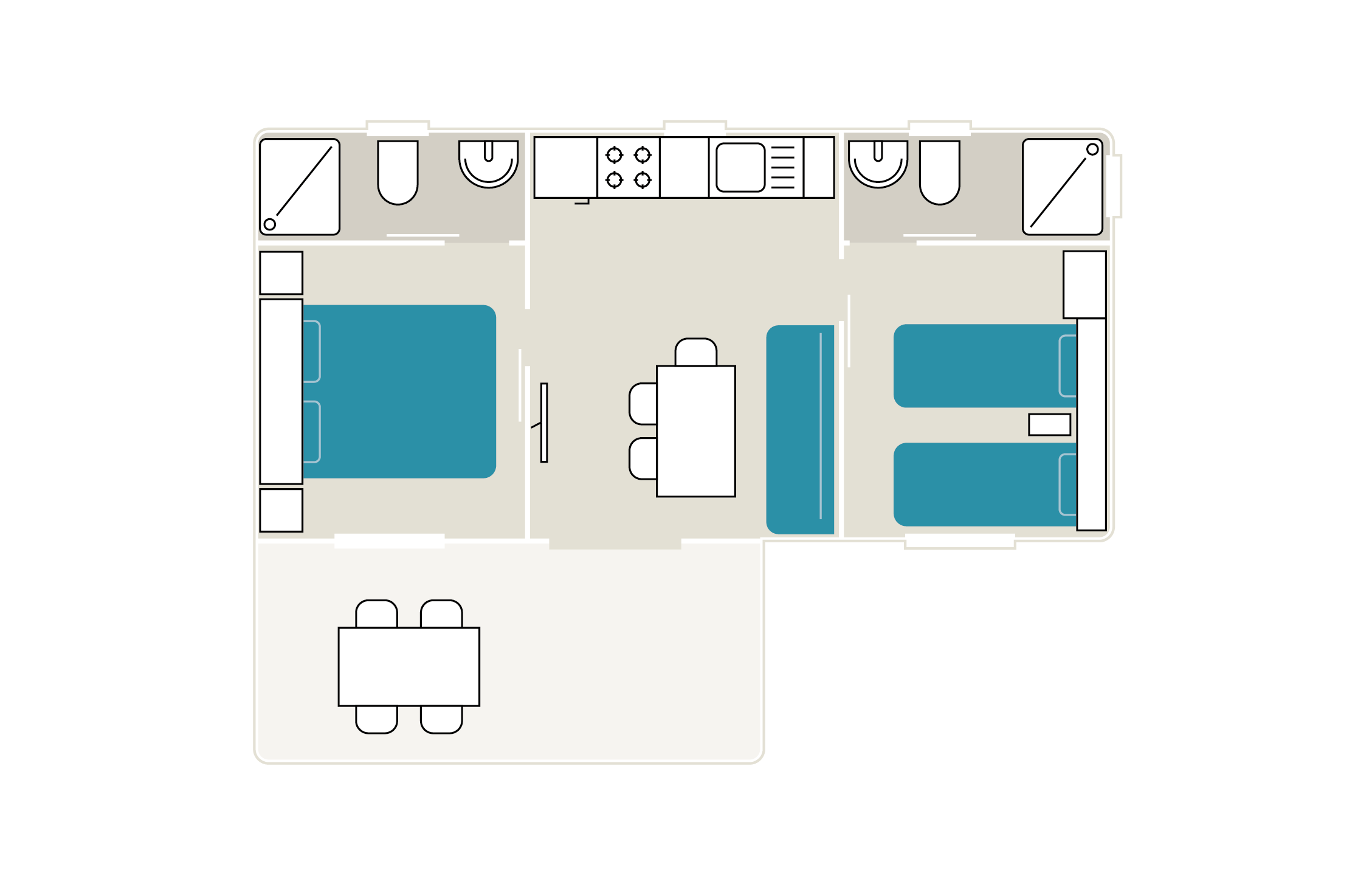 Sunset Villa blueprint