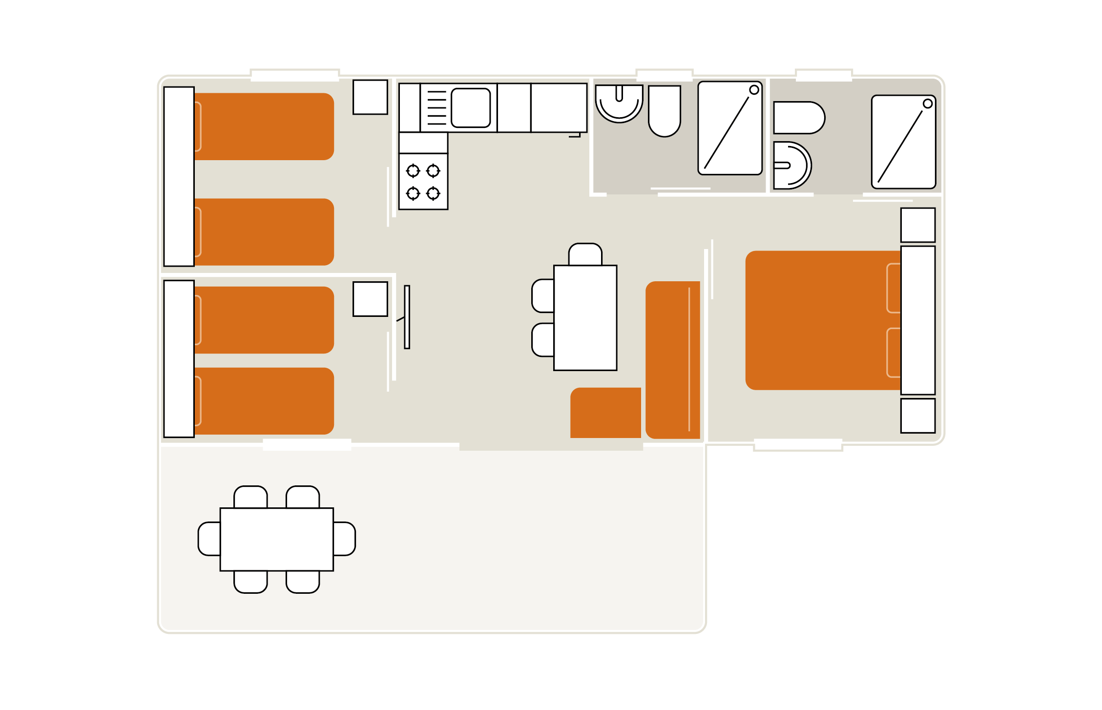 Sunset Villa blueprint