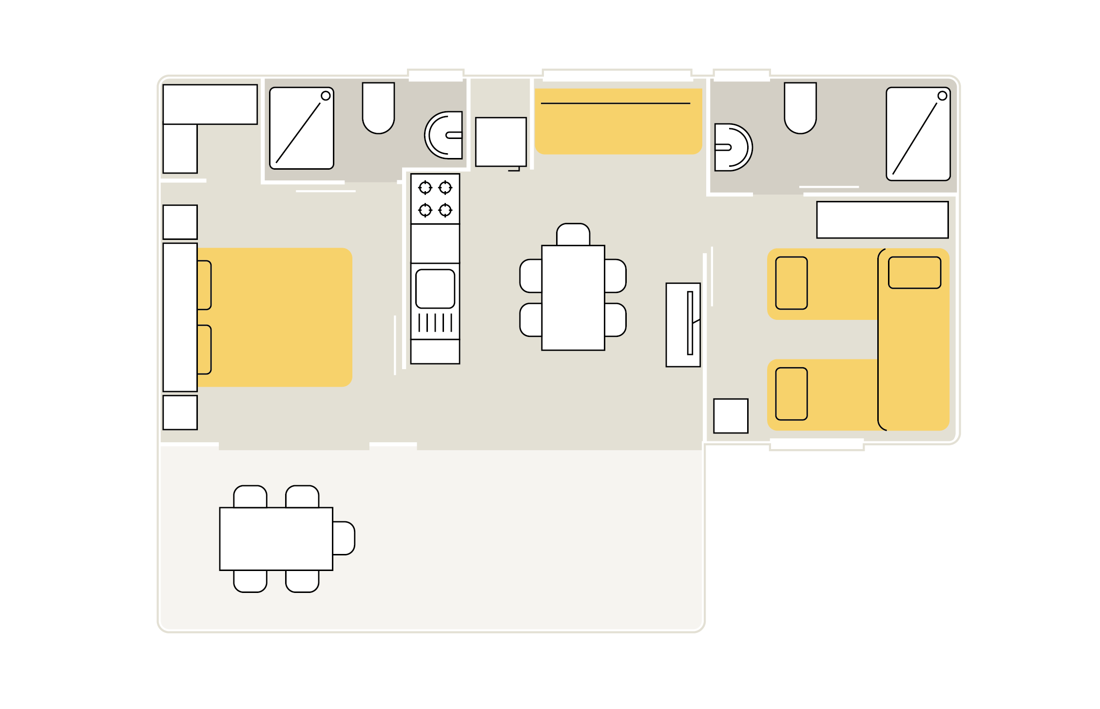 Sunset Villa blueprint